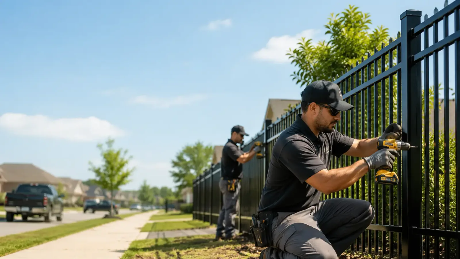 Metal Fence Installation in Millersburg, MI